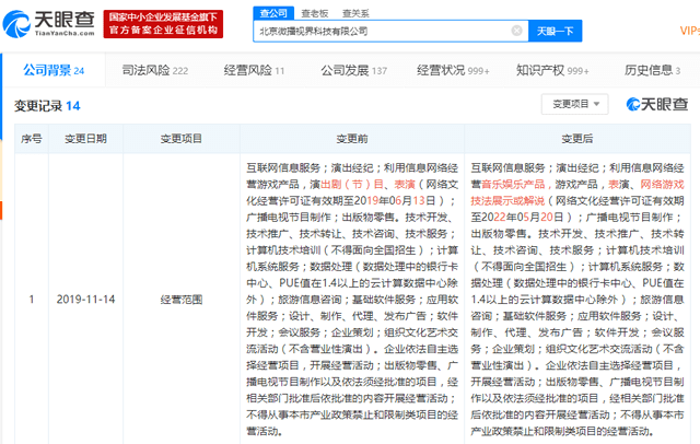 抖音运营主体经营范围变更 迈向内容生态多元化新阶段